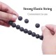 10Pcs Lava Bead Bracelets For Men Women Natural Stone Essential Oil Diffuser Yoga Bracelet Elastic Adjustable Braided Rope 10Pcs Lava Bead Bracelets For Men Women Natural Stone Essential Oil Diffuser Yoga Bracelet Elastic Adjustable Braided Rope